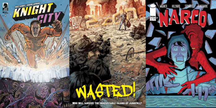 Wednesday Comics 2-4 knight city