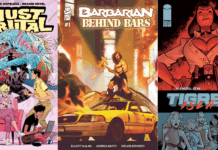 Wednesday Comics Reviews: BARBARIAN BEHIND BARS, Hellboy, and brutality Barbarian Behind Bars