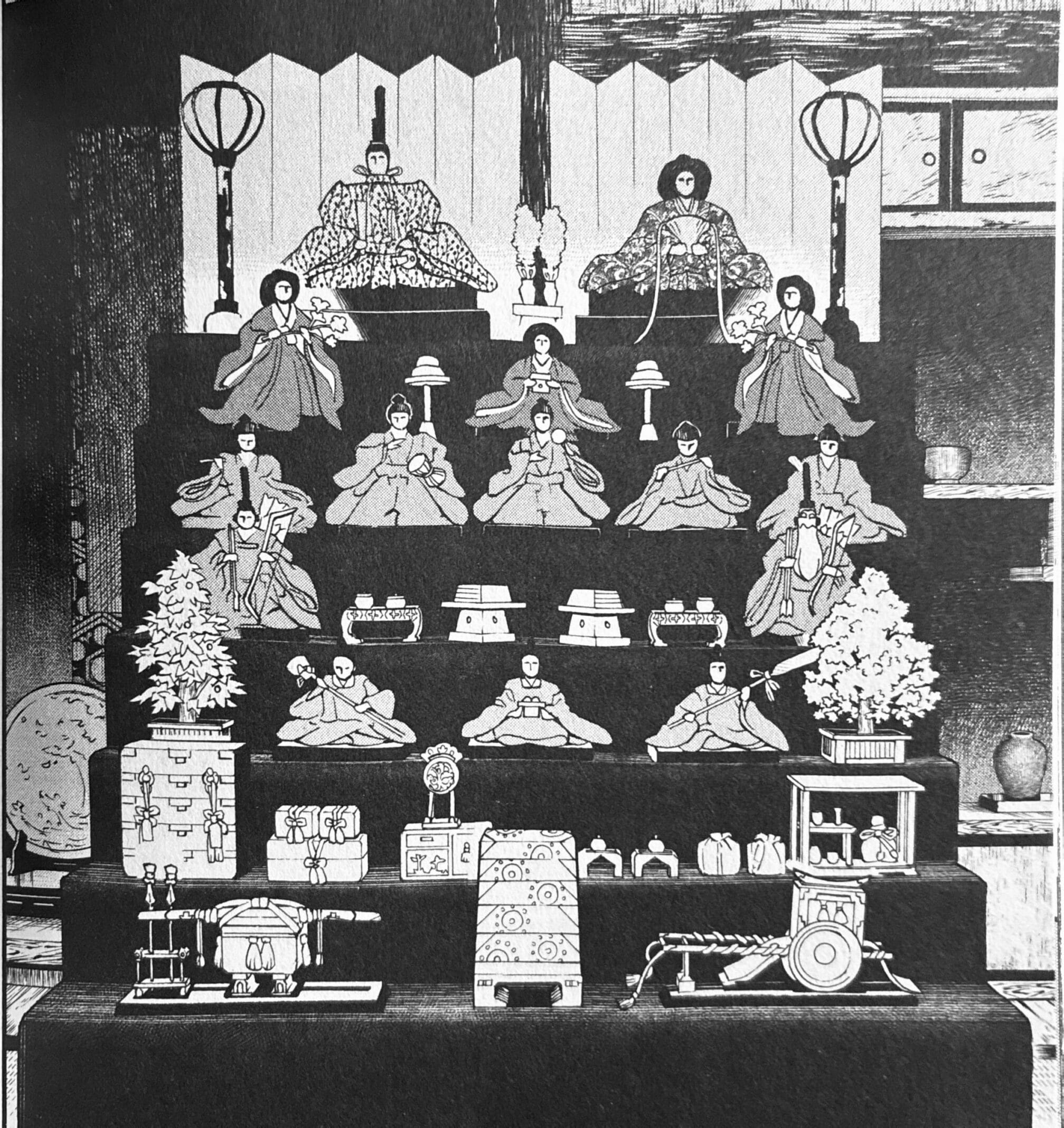 aki shimizu hinatsugimura manga review horror manga hina dolls