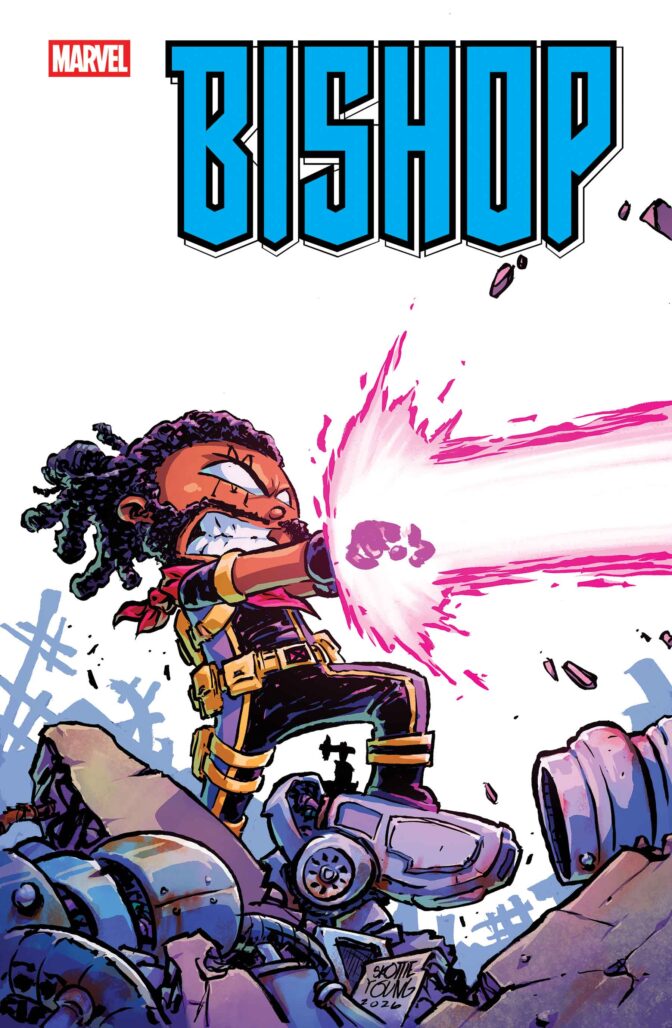 Bishop #1 (2026) cover by Skottie Young