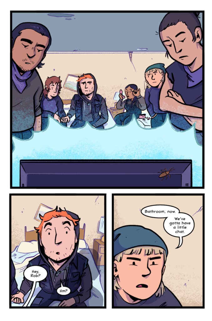 Business As Usual interior art