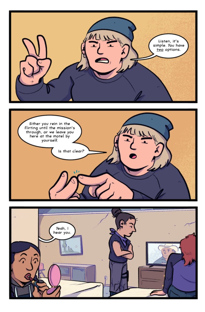 Business As Usual interior art