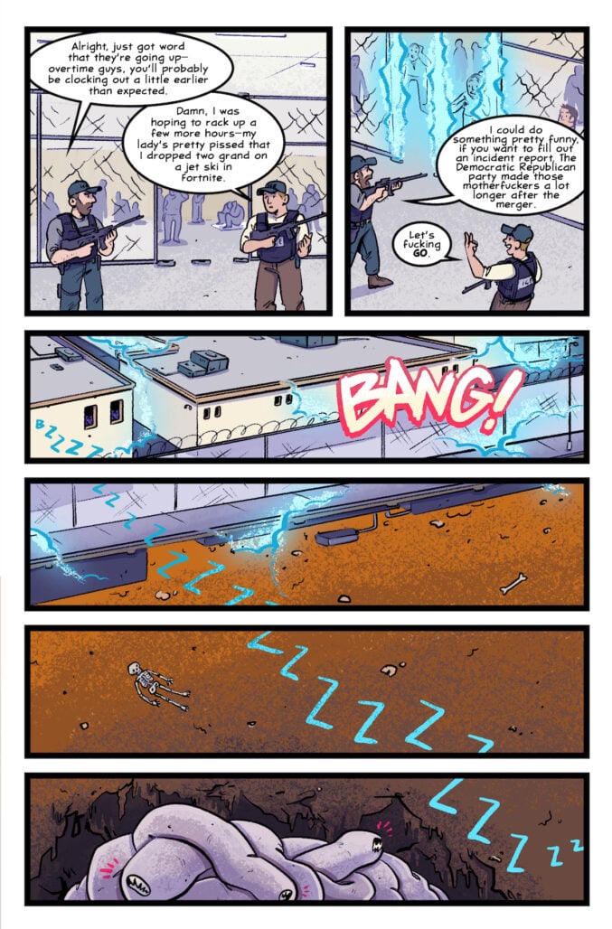 Business As Usual interior art