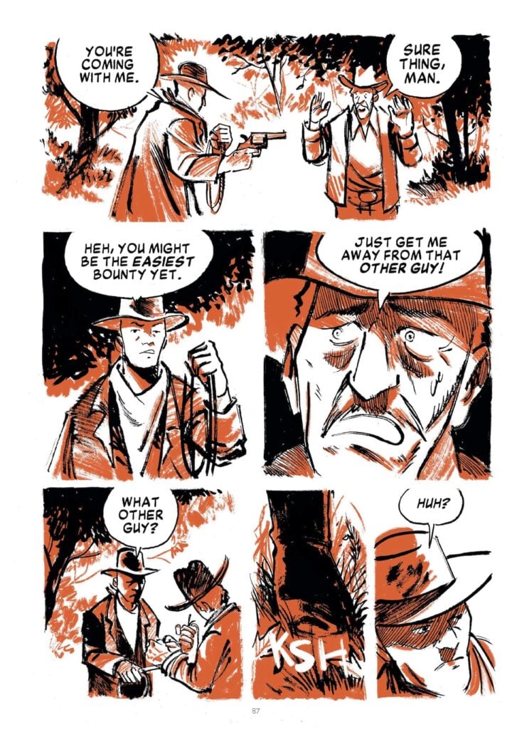 Cave Grave: Wild West Tales interior art