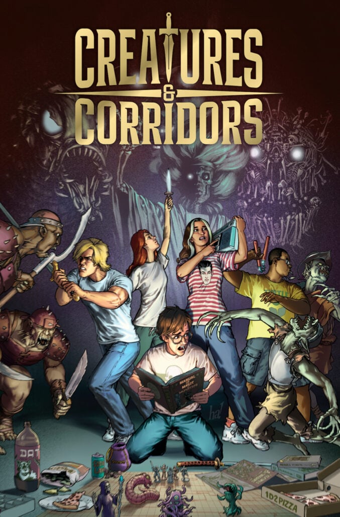 Creatures & Corridors cover by Gene Ha