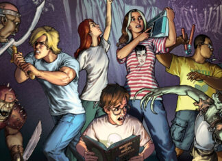 Exclusive Preview: CREATURES & CORRIDORS limited edition hits shelves with Gene Ha cover art Creatures & Corridors cover by Gene Ha (cropped)