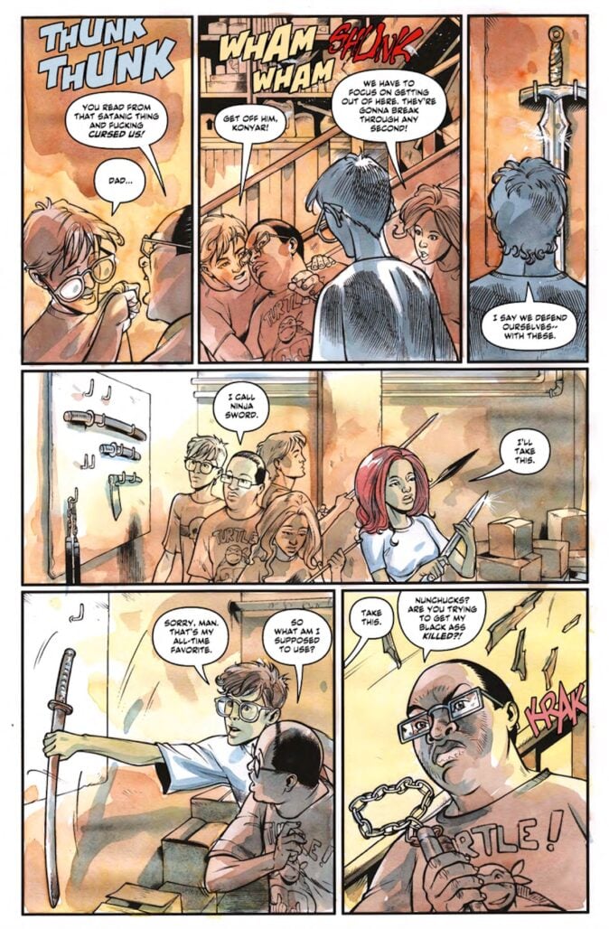 Creatures & Corridors interior art