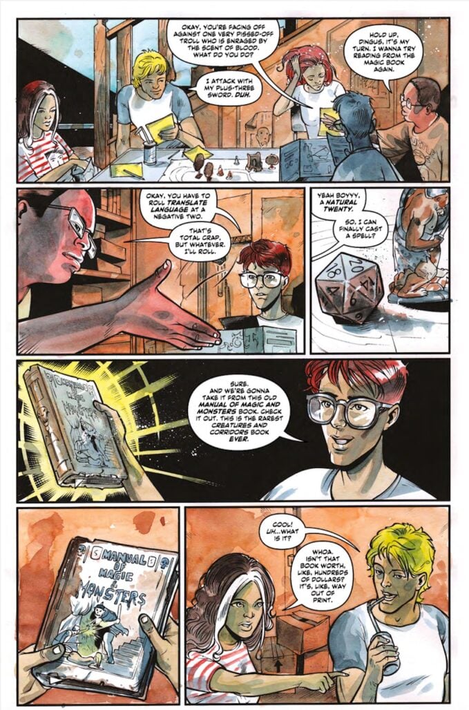 Creatures & Corridors interior art