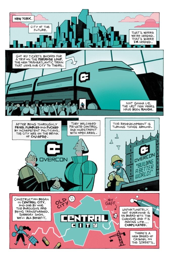 Destination Kill #1 interior art