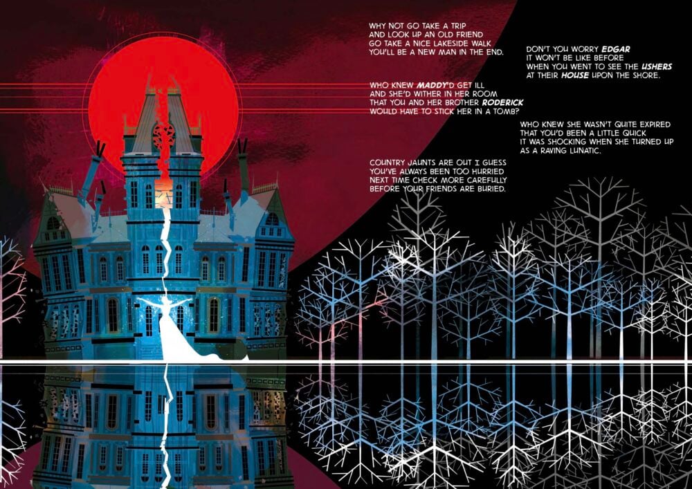 Edgar Allan Poe: A Tale of Mystery and Intervention interior art