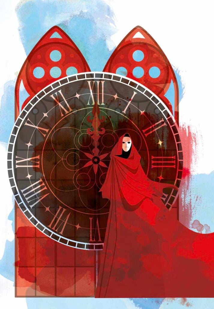 Edgar Allan Poe: A Tale of Mystery and Intervention interior art