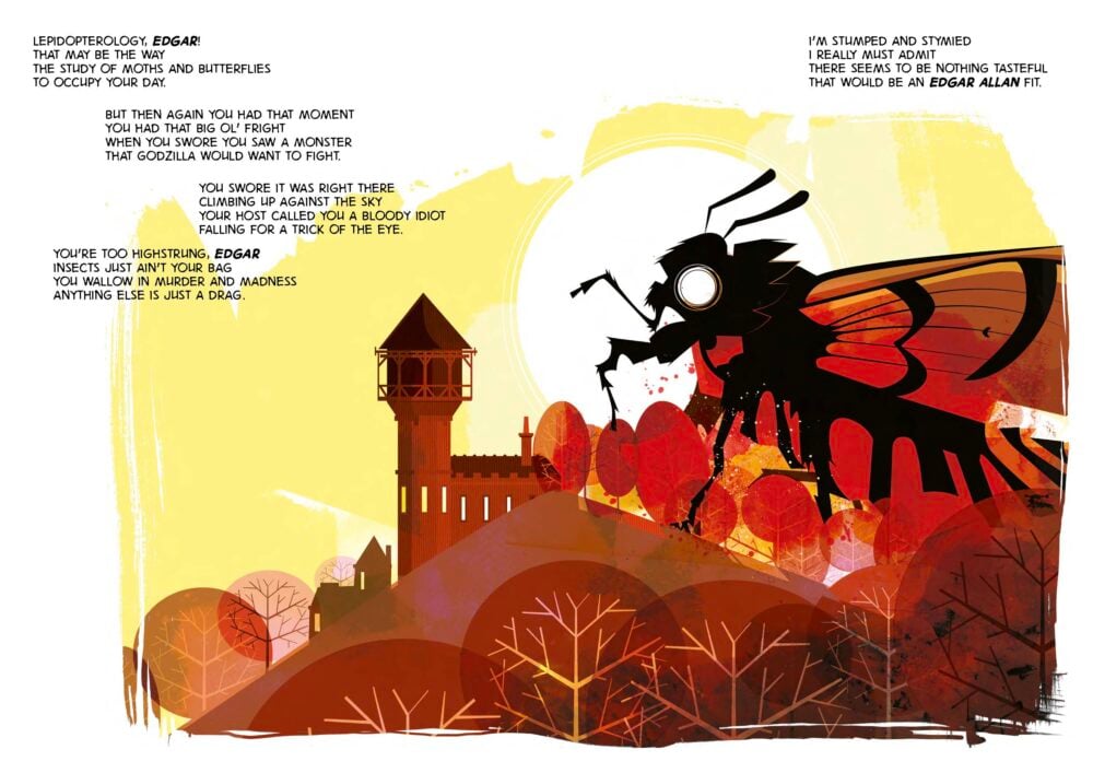 Edgar Allan Poe: A Tale of Mystery and Intervention interior art