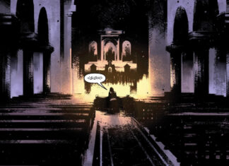 Exclusive Preview: ESTUARY – A GHOST STORY crashes into a haunting Estuary: A Ghost Story #1 interior art (cropped)