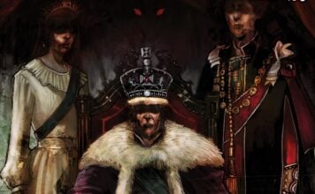 Exclusive: THE EXORCISM AT BUCKINGHAM PALACE #1 gets a second printing Exorcism at Buckingham Palace #1 second printing