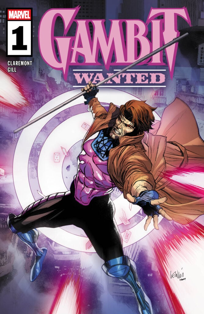 Gambit: Wanted #1 cover by Leinil Francis Yu