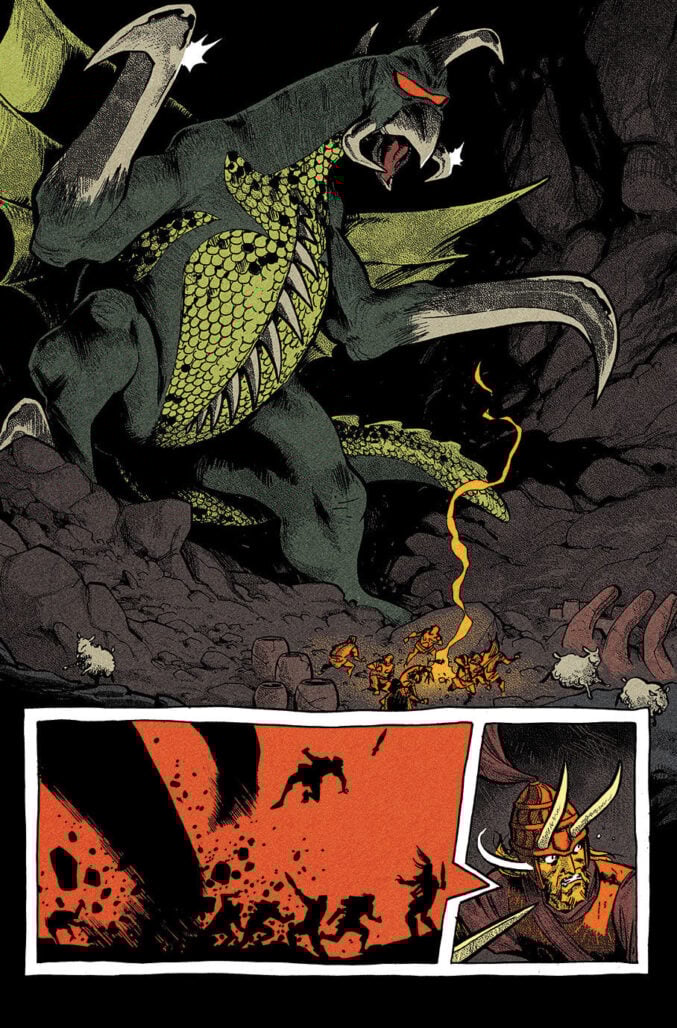 Godzilla's The Odyssey preview page 4