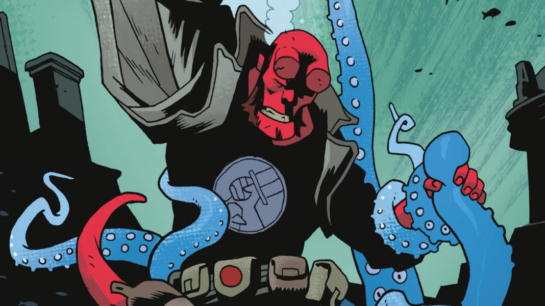 Hellboy and the B.P.R.D.- The Ghost Ships of Labrador and Other Stories cover