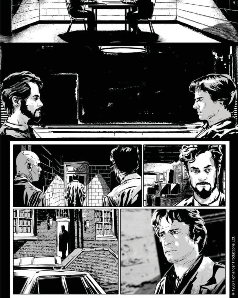 Highlander: The Original Screenplay preview page 4