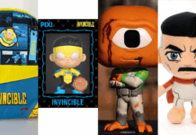 New INVINCIBLE merch available in time for the new season Invincible merch