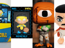 New INVINCIBLE merch available in time for the new season Invincible merch