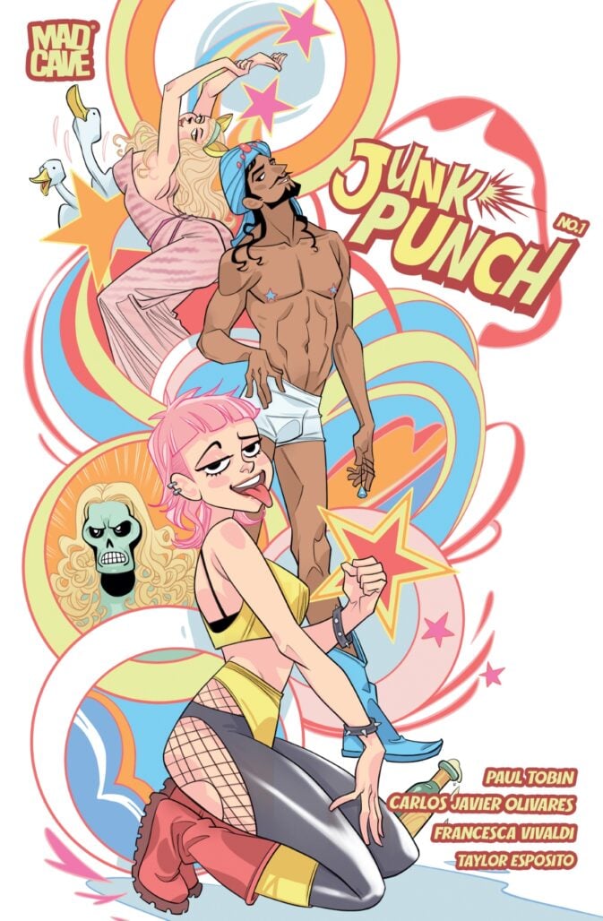 Junk Punch #1 Cover B by Marguerite Sauvage