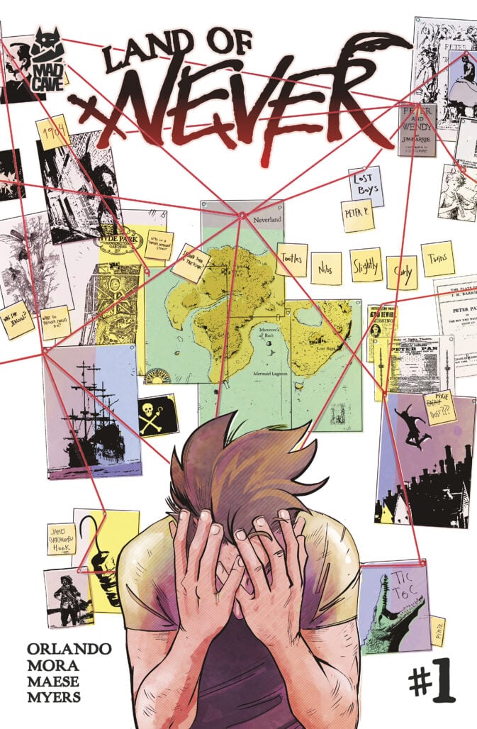 Land of Never #1 cover B by Sebastian Piriz