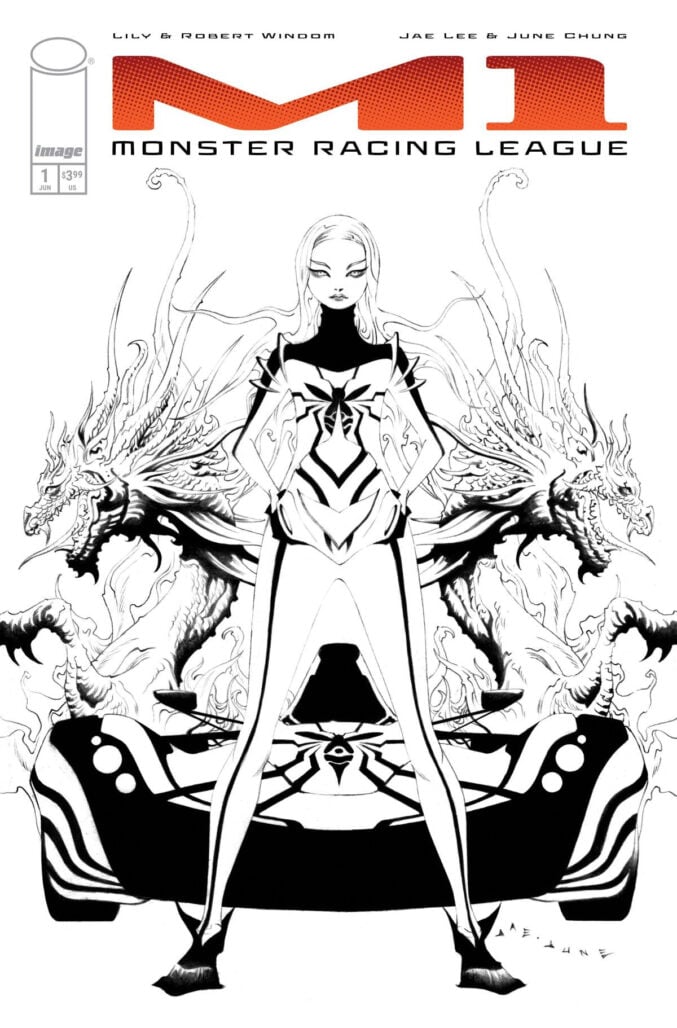 Cover E (1 in 50 incentive, black and white cover)