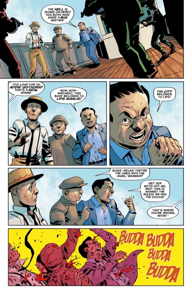 Dick Tracy #16 interior art