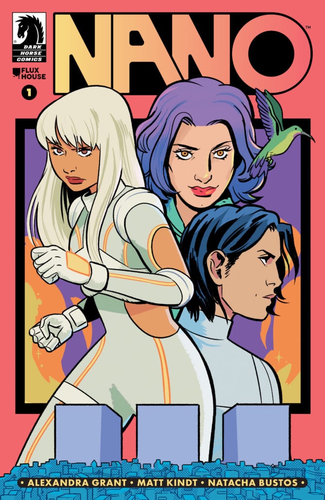 Nano #1 cover art by Natacha Bustos