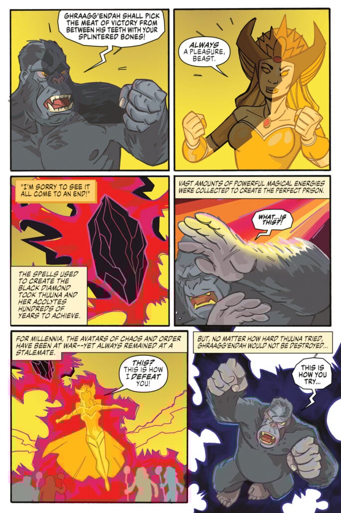 Nothing Can Stop the Ape preview page 2