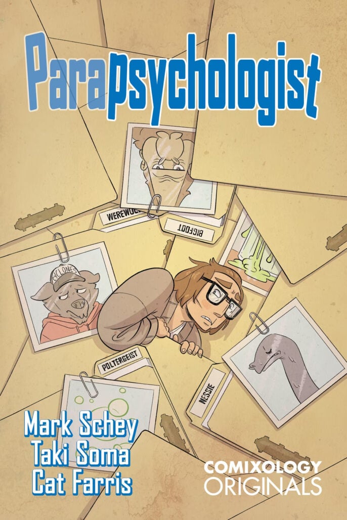 Parapsychologist cover by Cat Farris