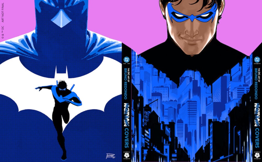 The DC Art of Bruno Redondo Nightwing slipcase