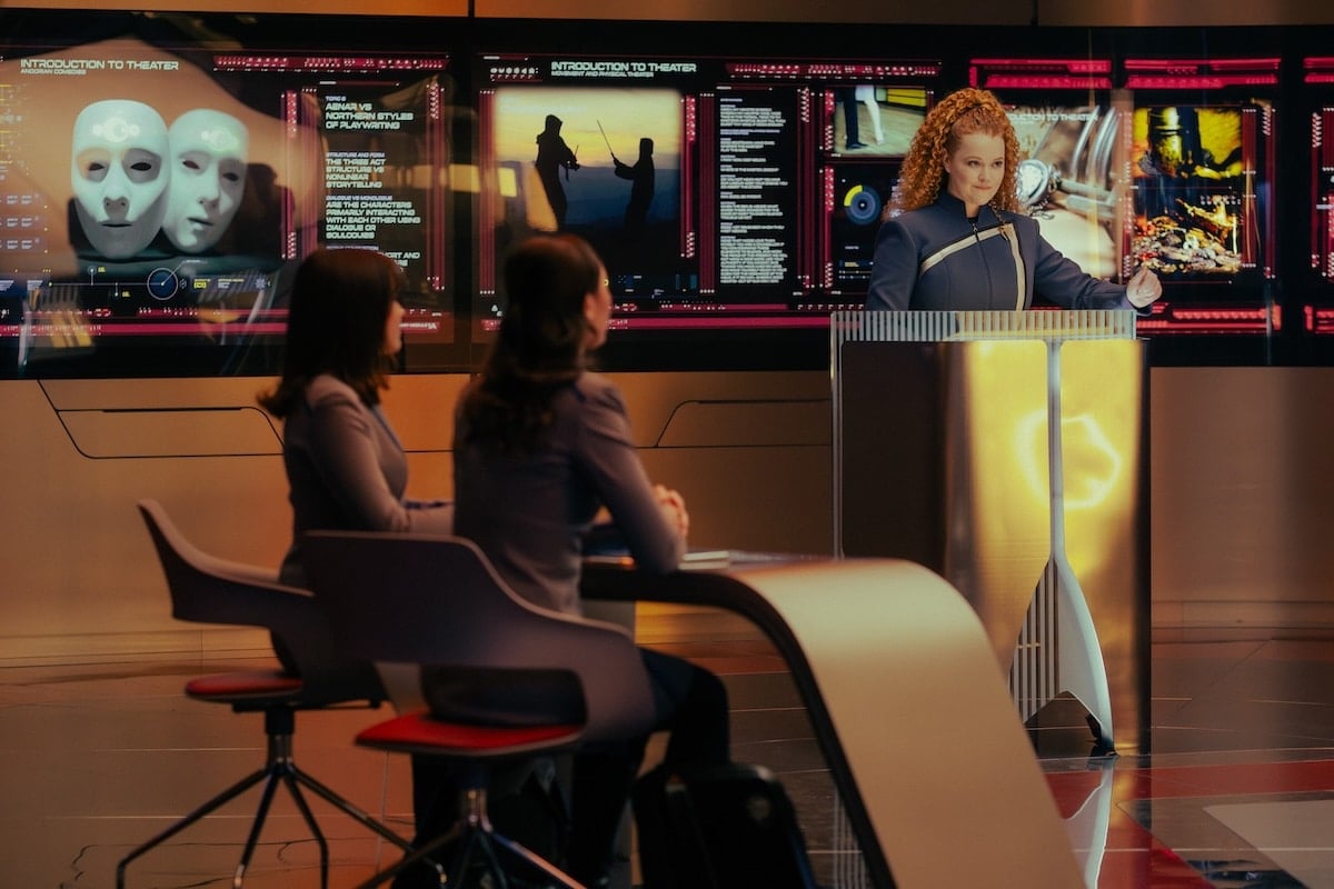 Mary Wiseman as Tilly in season 1, episode 8, of Star Trek: Starfleet Academy streaming on Paramount+. 