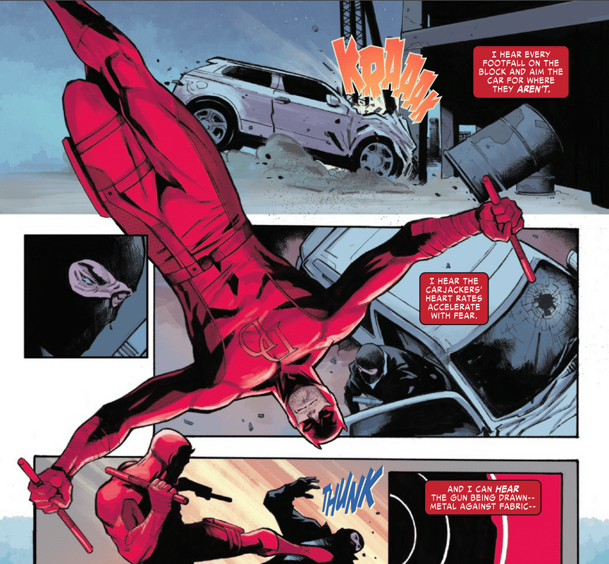 Daredevil page by Stephanie Phillips and Lee Garbett