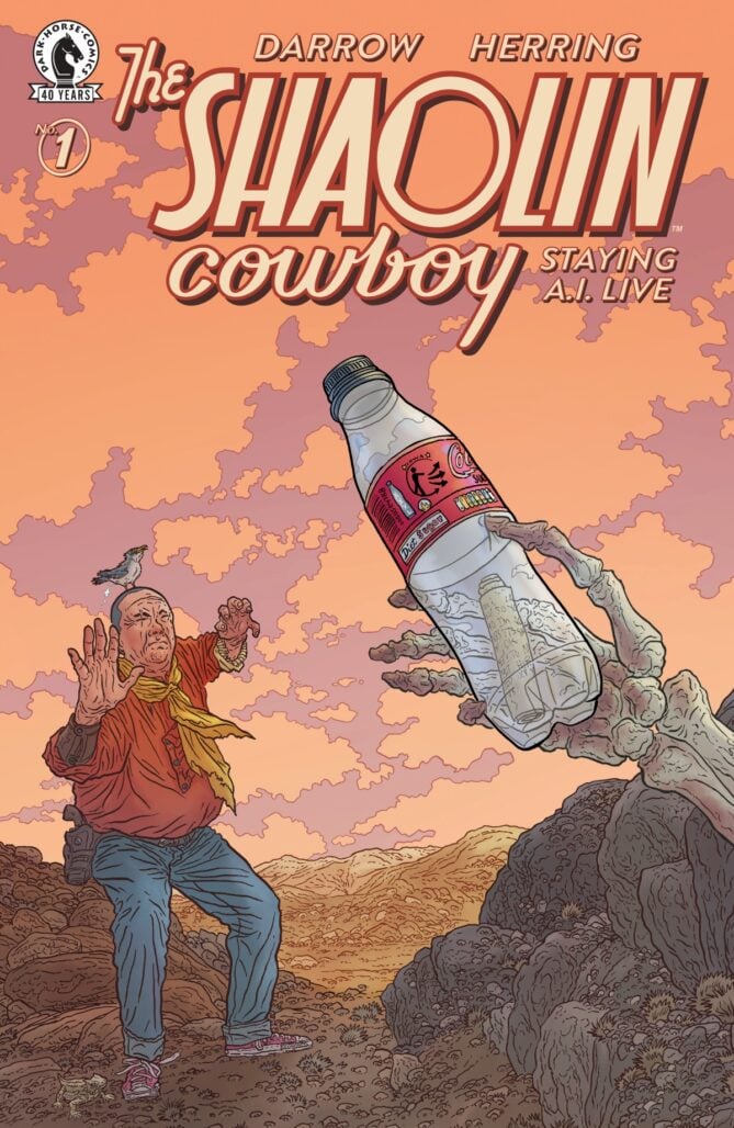The Shaolin Cowboy: Staying A.I.Live Cover A by Geof Darrow