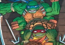 Frank Miller draws the Heroes in the Half-Shell for the first time with TMNT #300 variant cover
