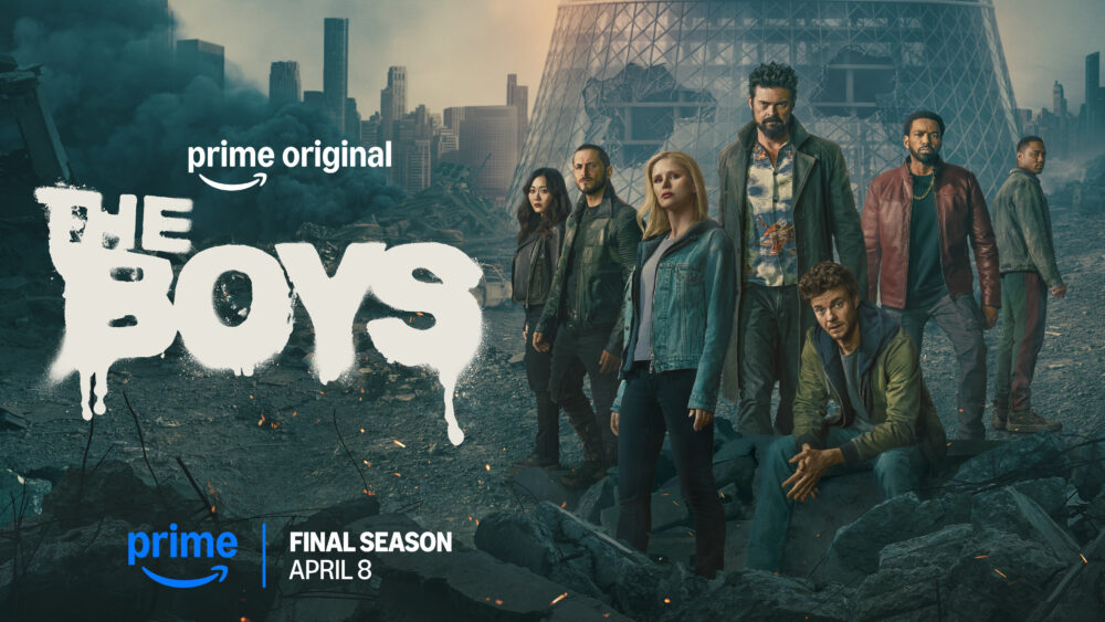 The Boys season 5 title characters' key art