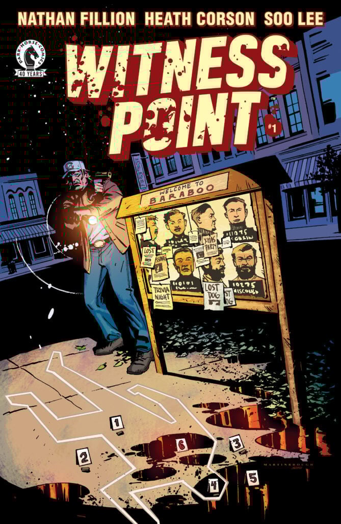 Witness Point #1 variant cover by Shawn Martinbrough