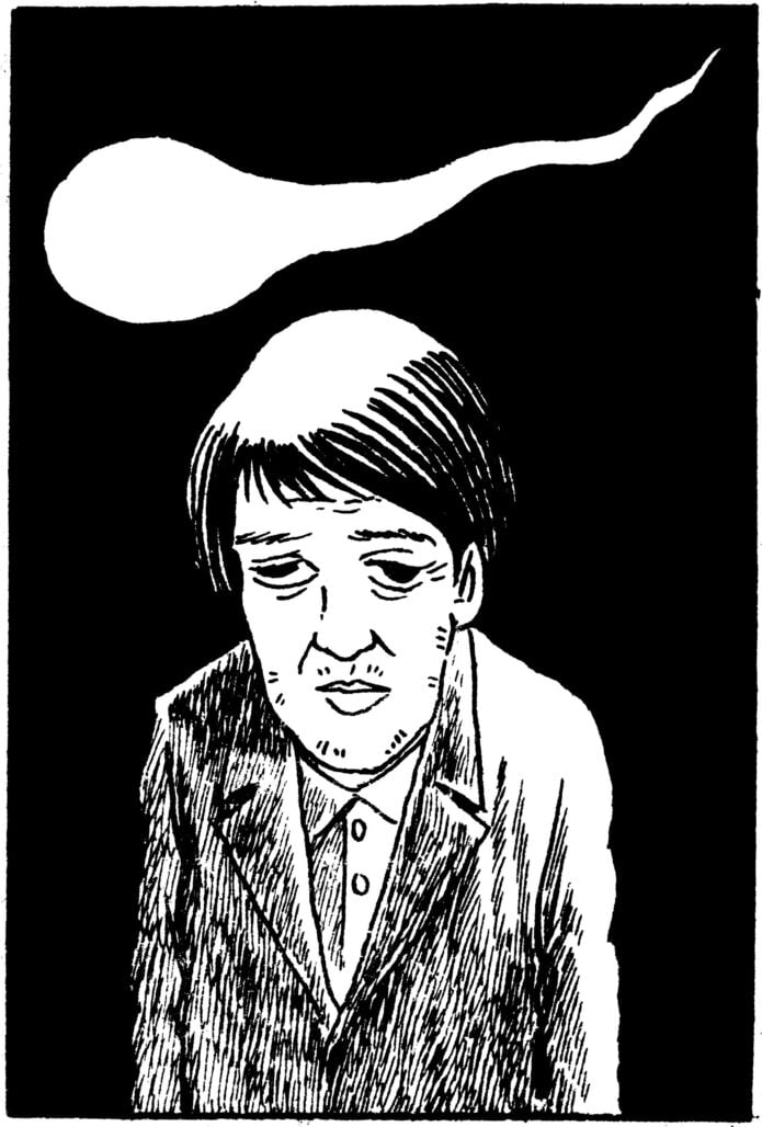 Tsuge's self-portrait