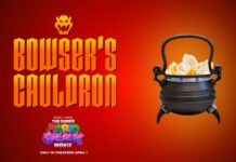 BOWSER’S CAULDRON sets Guinness World Record for smallest popcorn container bucket