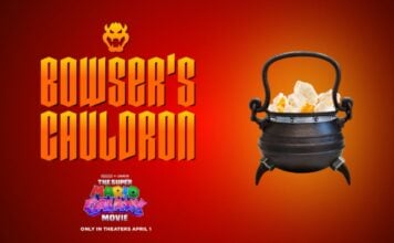 BOWSER’S CAULDRON sets Guinness World Record for smallest popcorn container bucket