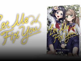 BluPetal announces LET ME FIX YOU Kickstarter project for English release let mefix you sakura kurihara yuri manga girls love kickstarter project manga cover