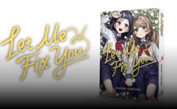 BluPetal announces LET ME FIX YOU Kickstarter project for English release let mefix you sakura kurihara yuri manga girls love kickstarter project manga cover
