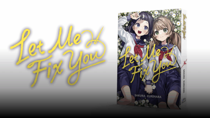 let me fix you blupetal kickstarter header let mefix you sakura kurihara yuri manga girls love kickstarter project manga cover