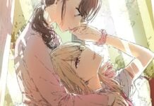 Beat’s Bizarre Adventure: LILIES BLOOMING IN 100 sketches woman touches the face of another woman above her