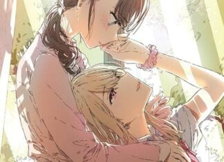 Beat’s Bizarre Adventure: LILIES BLOOMING IN 100 sketches woman touches the face of another woman above her