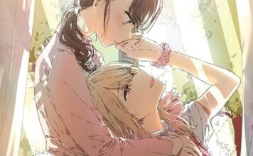 Beat’s Bizarre Adventure: LILIES BLOOMING IN 100 sketches woman touches the face of another woman above her