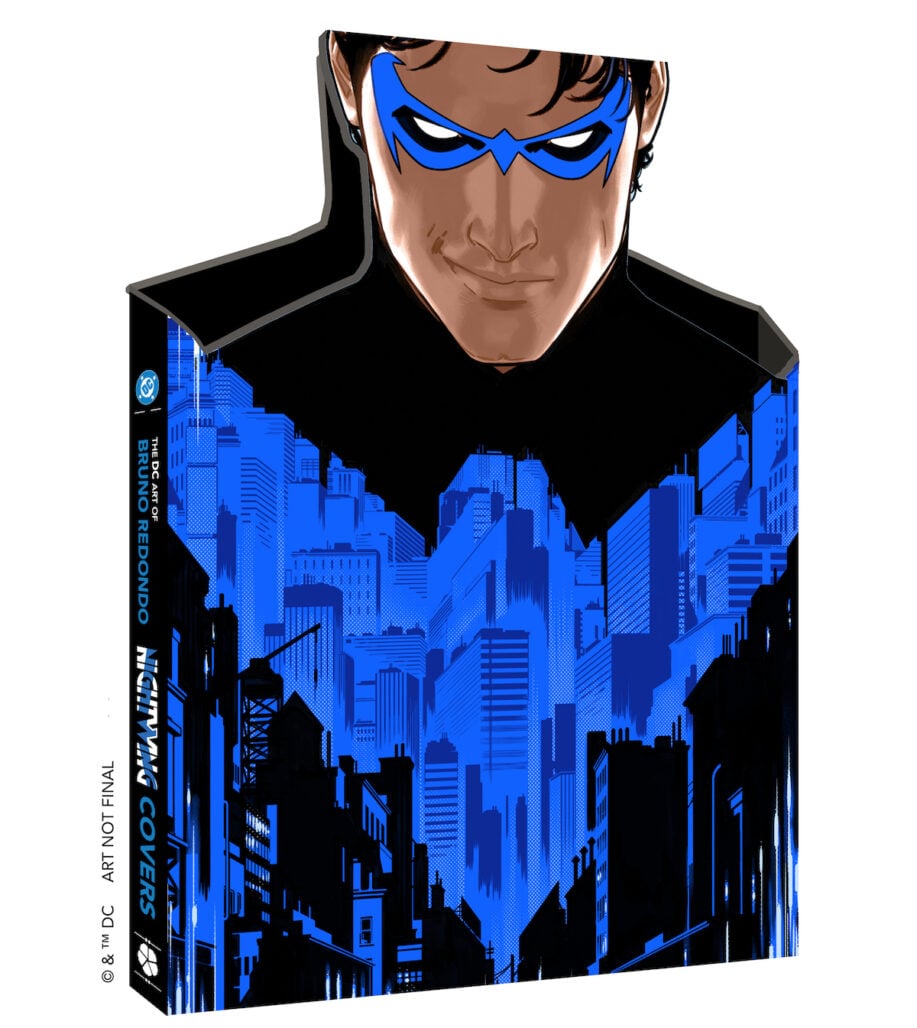 The DC Art of Bruno Redondo Nightwing slipcase mockup