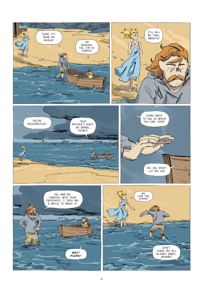 Across the Widest Sea interior art