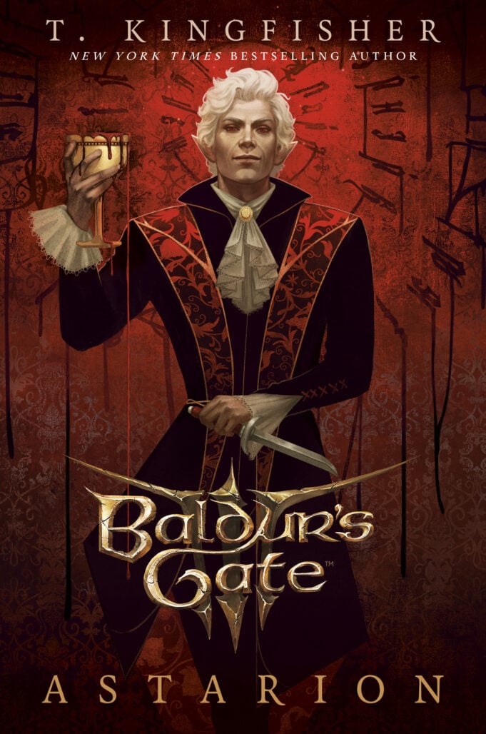 Baldur's Gate 3: Astarion cover art by Eleonor Piteira